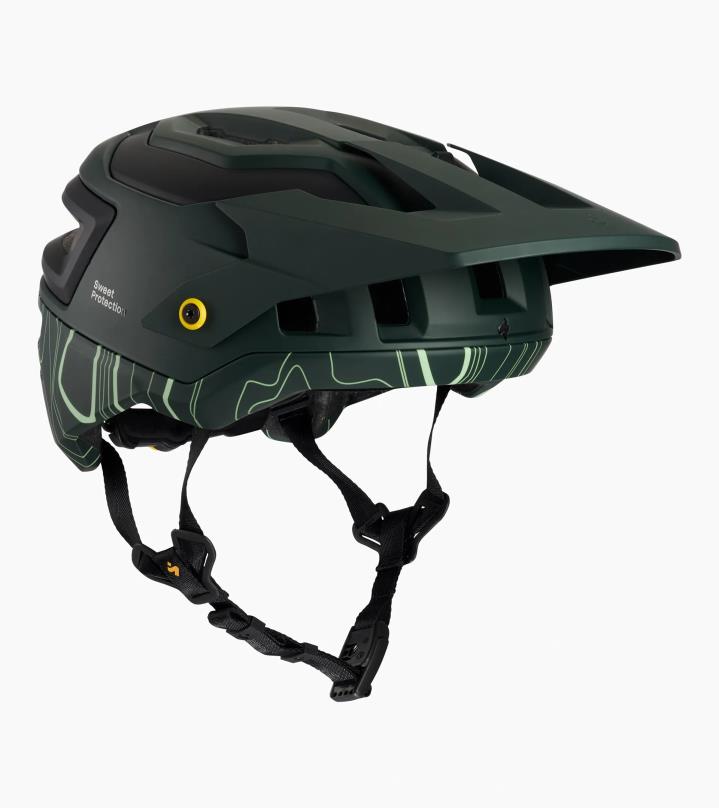Přilba na horské kolo Bushwhacker 2Vi® Mips - Porsche x Sweet Protection (zelená)