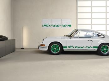 Nástěnná malba bílá/zelená - Carrera Color Collection