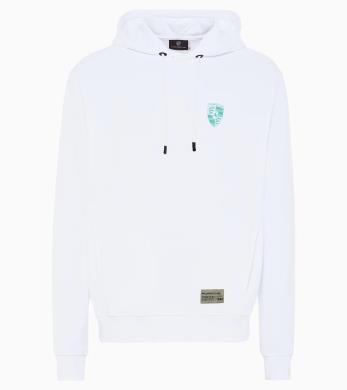 There Is No Substitute  - Pánská mikina s kapucí (bílá)