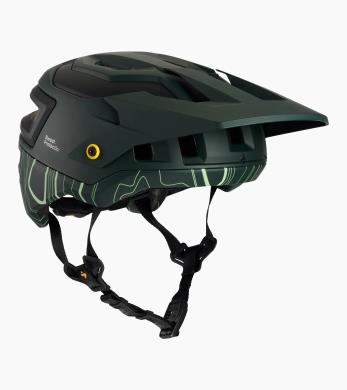 Přilba na horské kolo Bushwhacker 2Vi® Mips - Porsche x Sweet Protection (zelená)