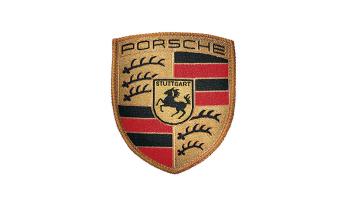 Látkový znak Porsche.