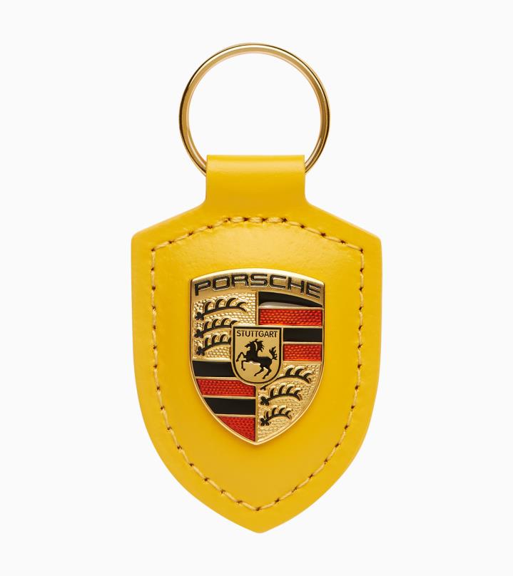 Klíčenka Porsche žlutá